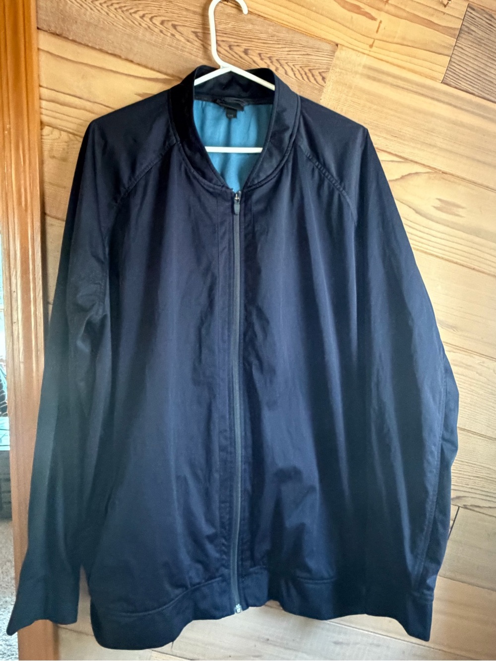 Zella Navy Blue Bomber Jacket with Blue Lining
